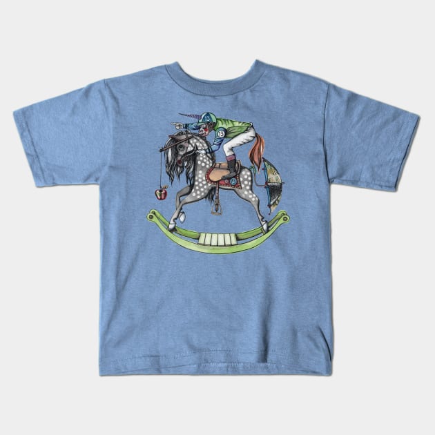 Day At The Races Kids T-Shirt by Oh Hokey Pokey